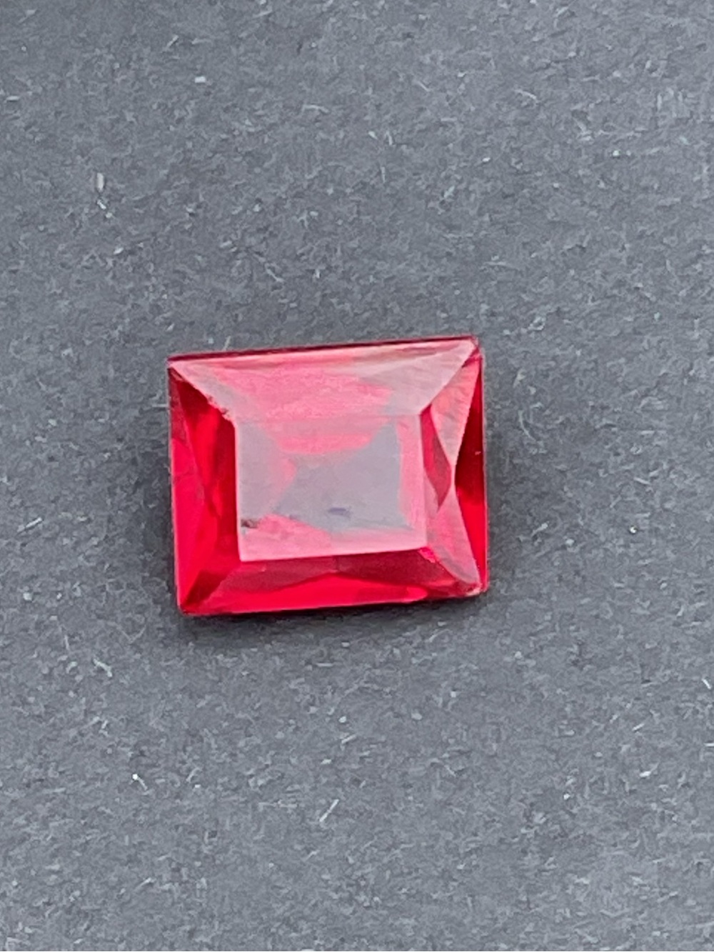 Emerald Cut Ruby Loose Gem